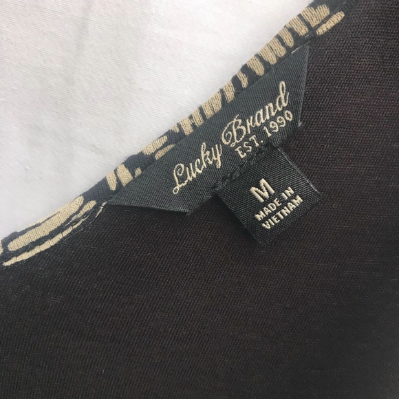 Like New M Medium Lucky Brand Women’s Jumper Jumpsuit Romper Summer Casual - Picture 6 of 6